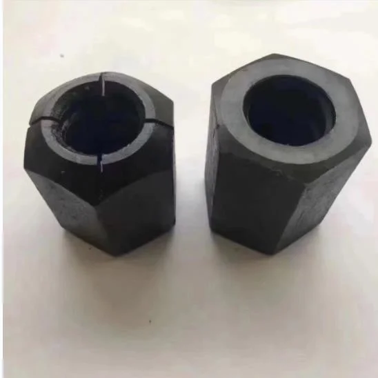 Hex Anchor Nut Prestressing Rebar Coupler Flat and Spherical Shape