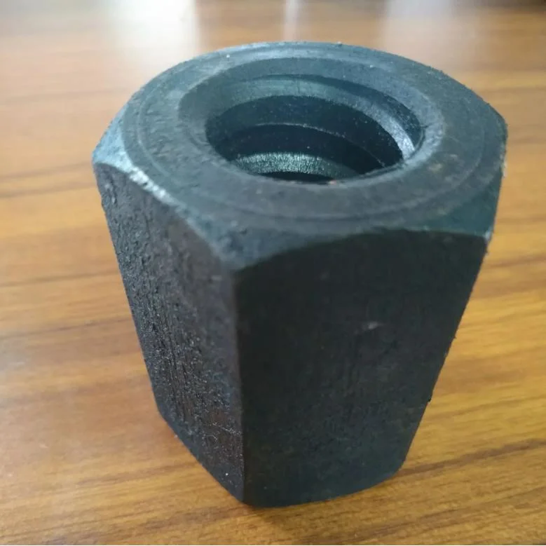 Hex Anchor Nut Prestressing Rebar Coupler Flat and Spherical Shape